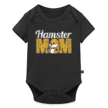 hamster - Body à manches courtes Premium Bébé - noir - Devant