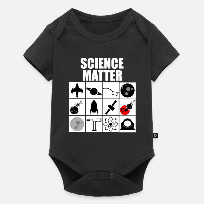 Science Technologie - Body à manches courtes Premium Bébé - noir