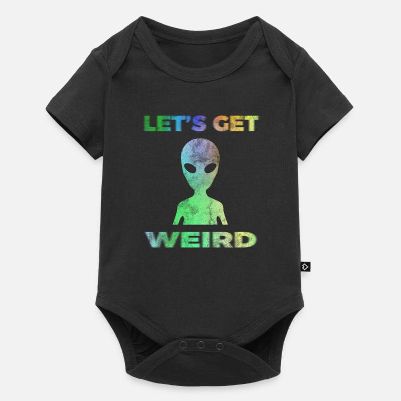 Alien - Baby Premium Kurzarmbody - Schwarz