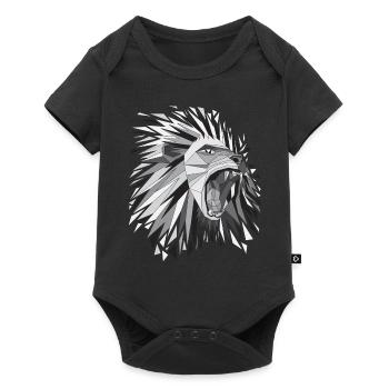 Lionne lionne - Body à manches courtes Premium Bébé - noir - Devant