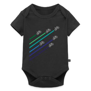 Bicycle Mountain Bike BMX Cycling Road Bike - Baby Premium short-sleeve bodysuit - black - Front