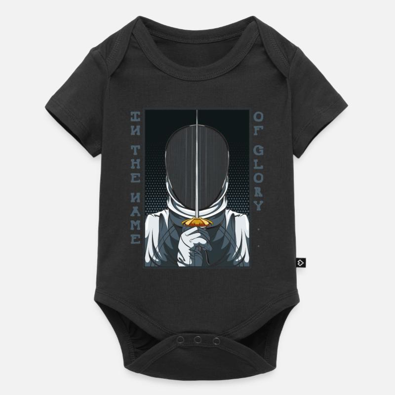 L’escrime - Body à manches courtes Premium Bébé - noir