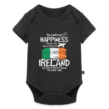 Irlande - Body à manches courtes Premium Bébé - noir - Devant