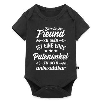 Best Friend and Godfather - godfather goddaughter - Baby Premium short-sleeve bodysuit - black - Front