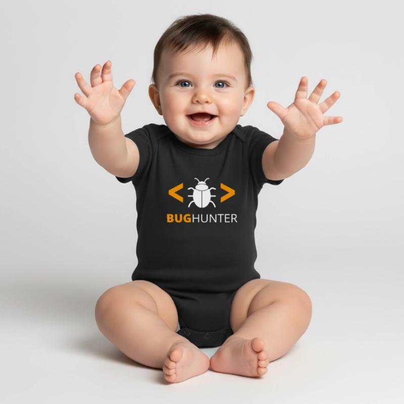 Bug Hunter programmer debugger Baby Premium short-sleeve bodysuit
