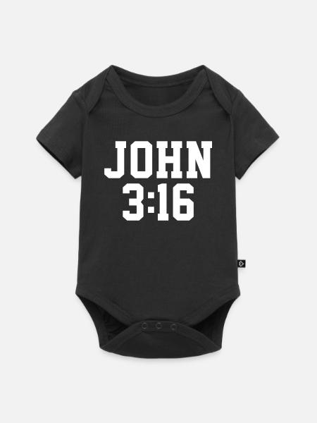 Christen - Baby Premium Kurzarmbody - Schwarz