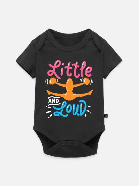 Cheerleader Cheerleader - Baby Premium Kurzarmbody - Schwarz