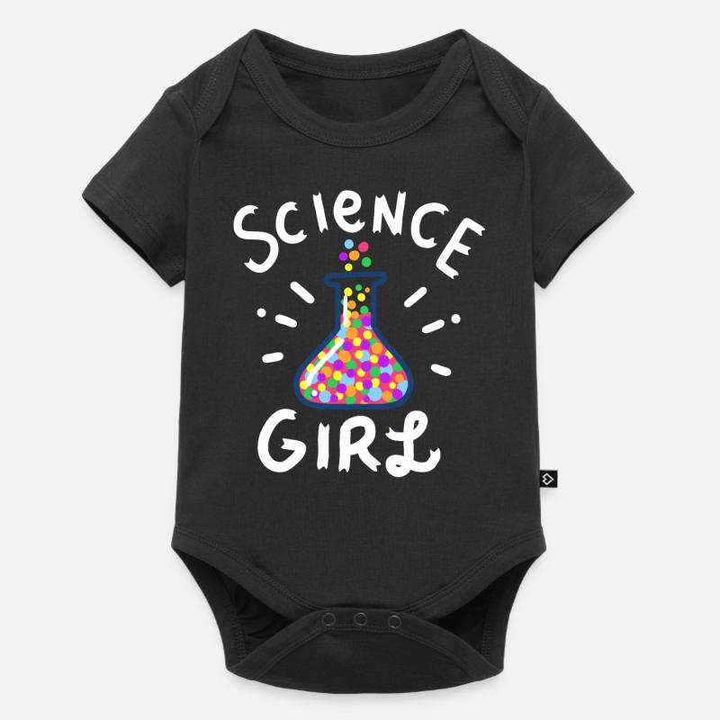 filles Science - Body à manches courtes Premium Bébé - noir