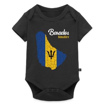 Barbados - Baby Premium short-sleeve bodysuit - black - Front