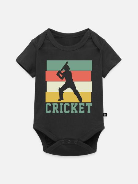 Kricket - Baby Premium Kurzarmbody - Schwarz
