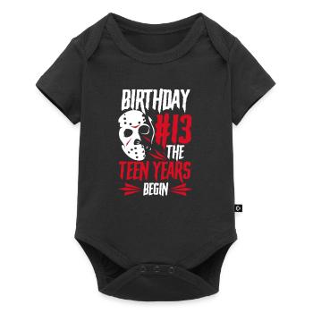 Teenage Halloween - Baby Premium short-sleeve bodysuit - black - Front