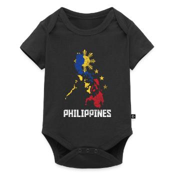 Philippines Southeast Asia - Baby Premium short-sleeve bodysuit - black - Front