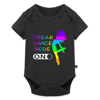 Break Dance Hip Hop Dancing Rhythm Music Gift - Baby Premium short-sleeve bodysuit - black - Front