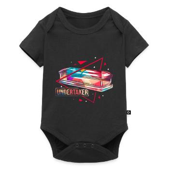 Undertaker polygon - Baby Premium short-sleeve bodysuit - black - Front