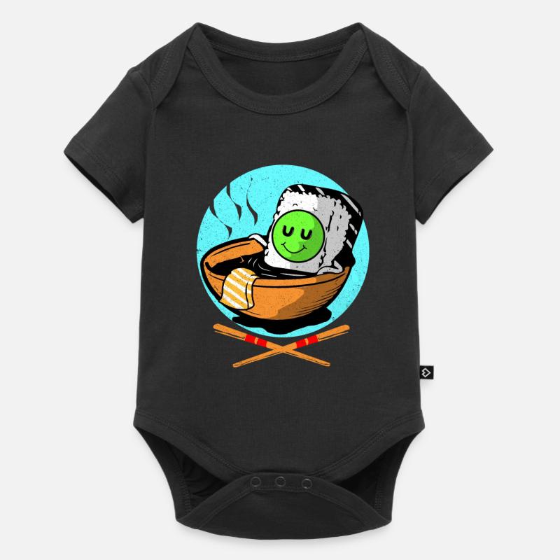 Sushi - Body à manches courtes Premium Bébé - noir