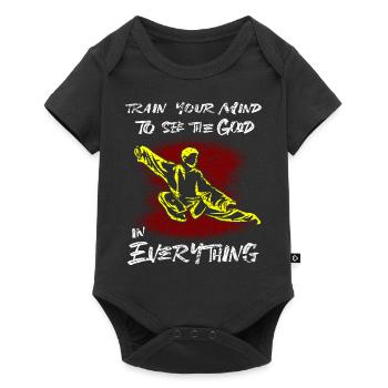 Tai Chi Taiwan Martial Arts Sen Sport Gift - Baby Premium short-sleeve bodysuit - black - Front