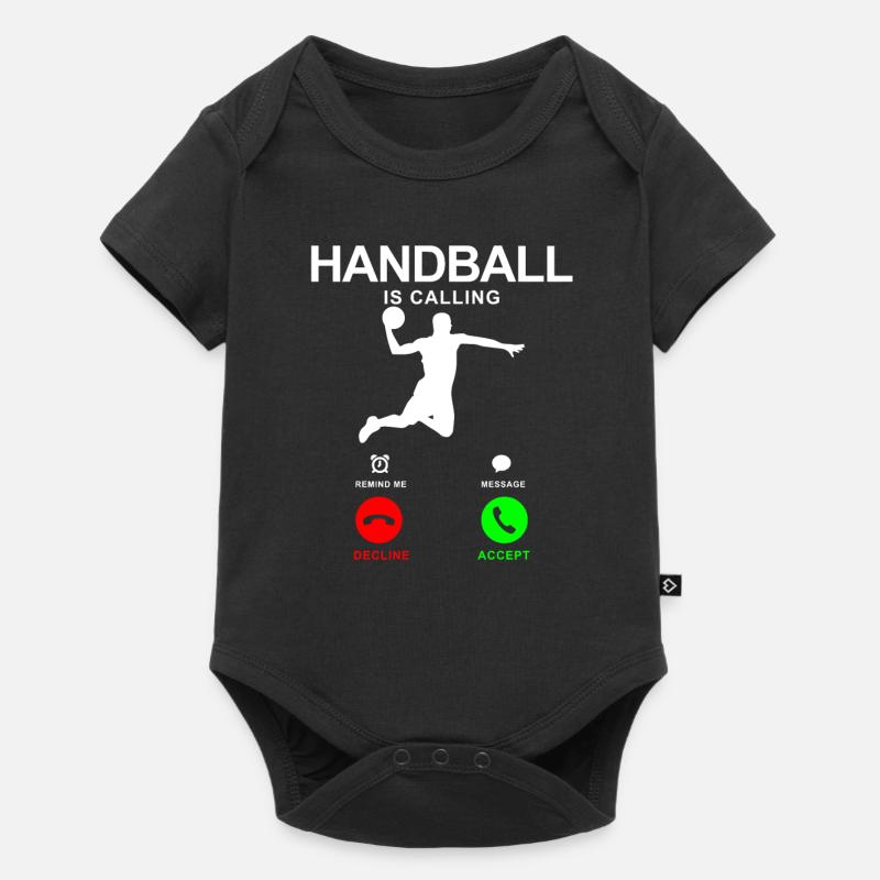 handball - Body à manches courtes Premium Bébé - noir