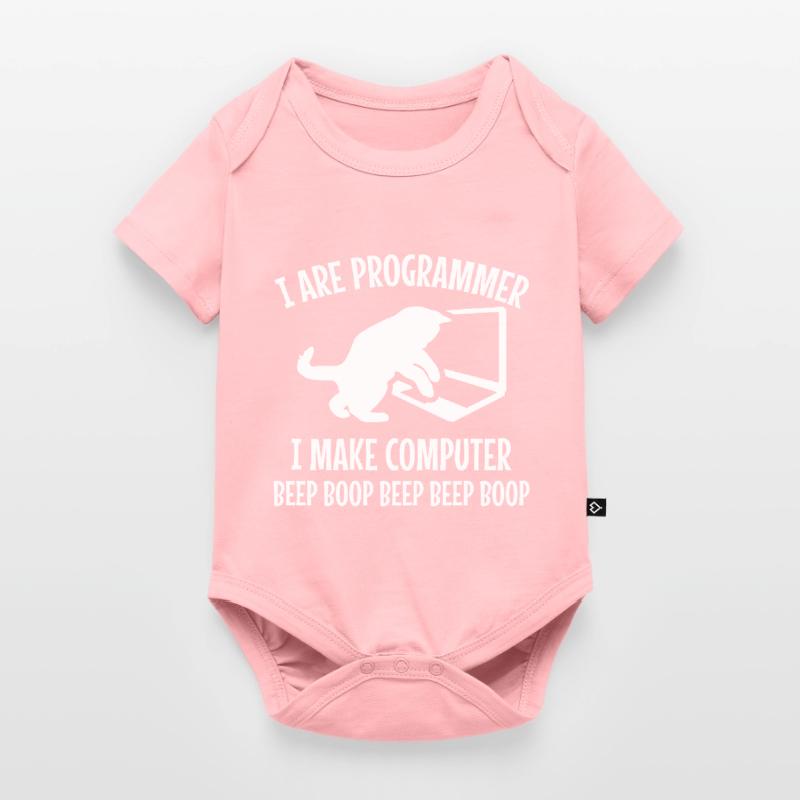 Programmeur Cat Gift Programming Programmation Mitze Body à manches courtes Premium Bébé
