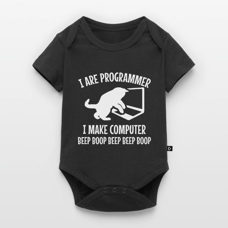 Programmierer Katze Geschenk Programmieren Mitze Baby Premium Kurzarmbody