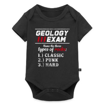 Trois types de rock classique Punk Hard Idée cadeau - Body à manches courtes Premium Bébé - noir - Devant