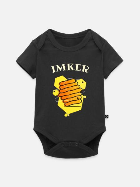 Imker - Baby Premium Kurzarmbody - Schwarz