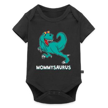 Dinosaur Dino T-Rex Mom Mother Mom Gift - Baby Premium short-sleeve bodysuit - black - Front