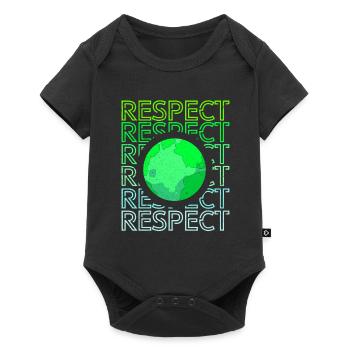 Earth Day - Baby Premium short-sleeve bodysuit - black - Front