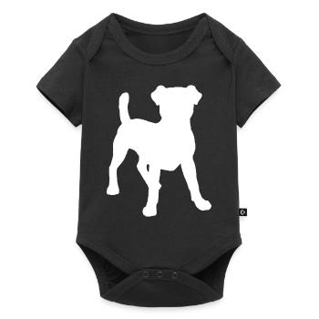 Jack Russell - Baby Premium short-sleeve bodysuit - black - Front