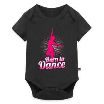 danse - Body à manches courtes Premium Bébé - noir - Devant