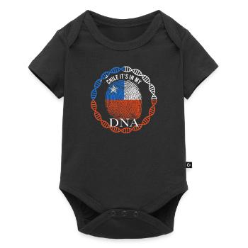 Chile Its In My DNA - Baby Premium short-sleeve bodysuit - black - Front