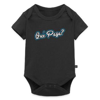Que Pasa? Spanish saying Spain - Baby Premium short-sleeve bodysuit - black - Front