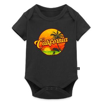 California California USA vacation - Baby Premium short-sleeve bodysuit - black - Front