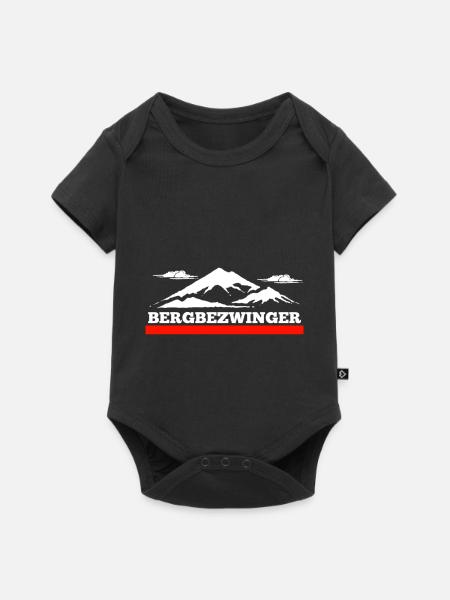 Bergsteiger - Baby Premium Kurzarmbody - Schwarz