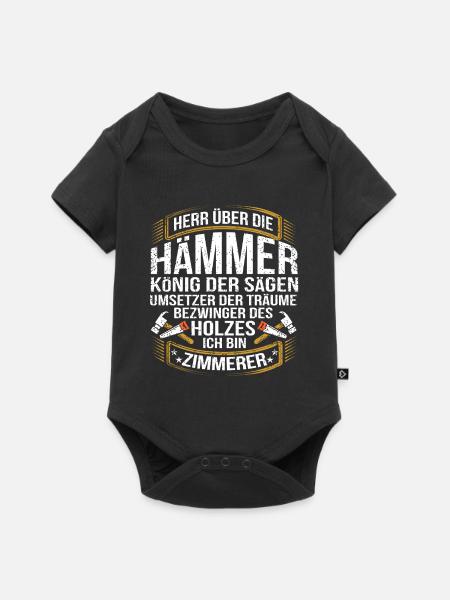 Zimmermann - Baby Premium Kurzarmbody - Schwarz