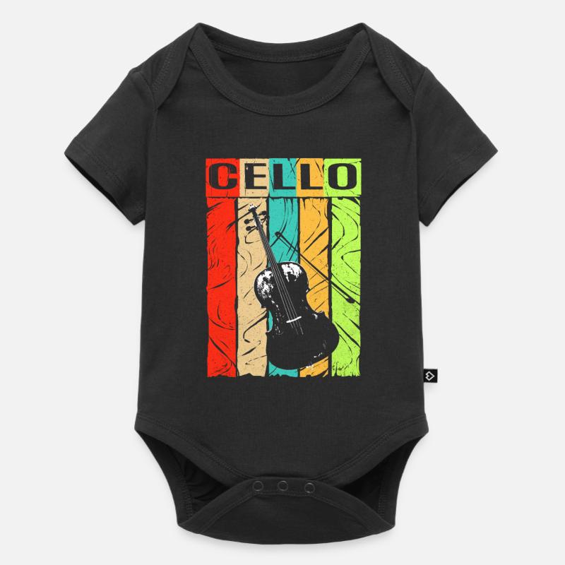 Cello - Baby Premium Kurzarmbody - Schwarz