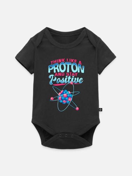 Chemie - Baby Premium Kurzarmbody - Schwarz