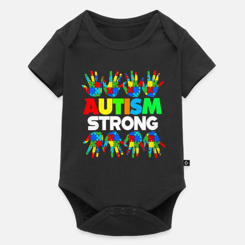 Autisme - Body à manches courtes Premium Bébé - noir