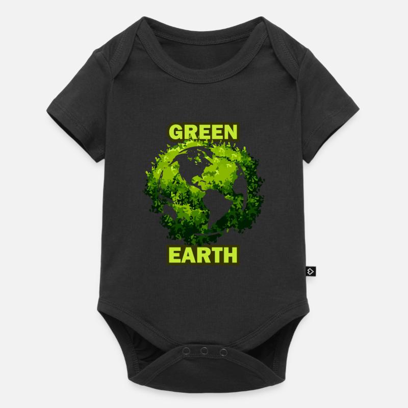 nature - Body à manches courtes Premium Bébé - noir