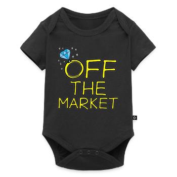 OFF THE MARKET Mariage Mariages JGA Fiançailles - Body à manches courtes Premium Bébé - noir - Devant