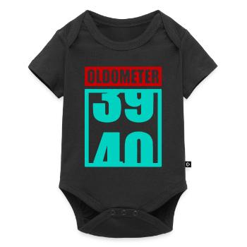 40ème anniversaire - Body à manches courtes Premium Bébé - noir - Devant