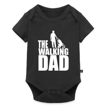 The Walking Dad - Body à manches courtes Premium Bébé - noir - Devant
