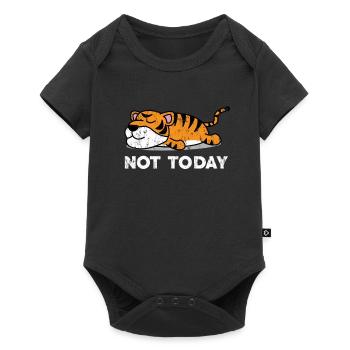 Tigre - Body à manches courtes Premium Bébé - noir - Devant