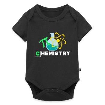 chimie - Body à manches courtes Premium Bébé - noir - Devant