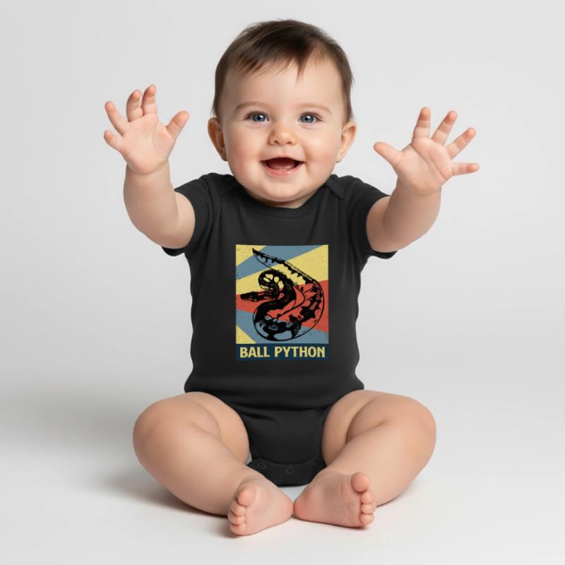 Python Baby Premium Kurzarmbody