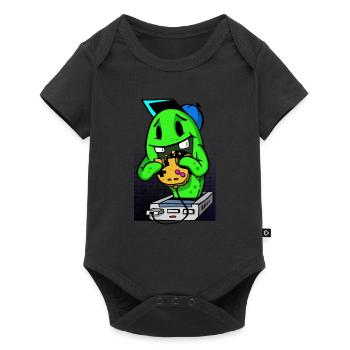 Gaming Gamer Comic Controller - Body à manches courtes Premium Bébé - noir - Devant