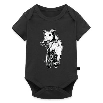 vélo - Body à manches courtes Premium Bébé - noir - Devant