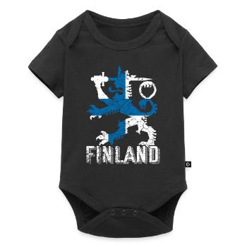 Finlande - Body à manches courtes Premium Bébé - noir - Devant