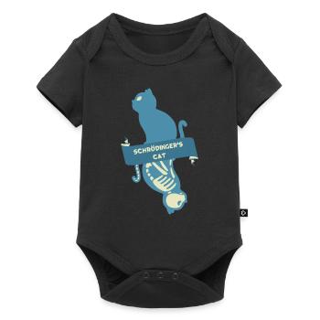 Schroedinger's Cat I Funny Dead or Alive - Baby Premium short-sleeve bodysuit - black - Front