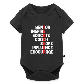 Enseignant Mentor Enseignant Enseignant Enseignant Cadeau - Body à manches courtes Premium Bébé - noir - Devant