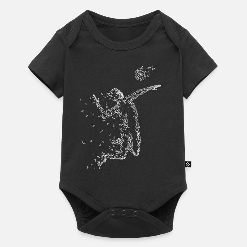 volley-ball - Body à manches courtes Premium Bébé - noir
